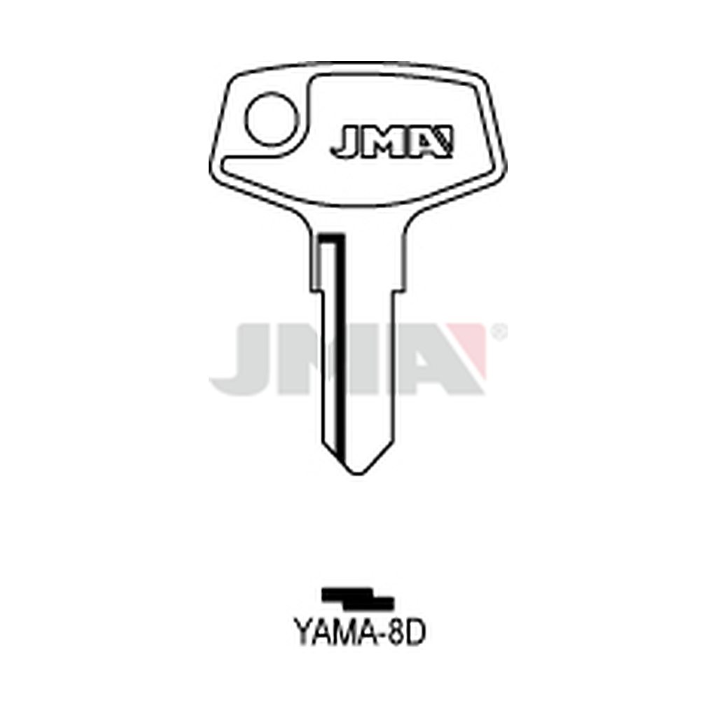 Clé plate acier YAMA-8D