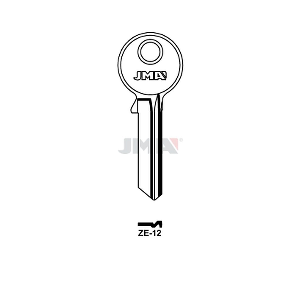 Clé plate ps laiton ZE-12