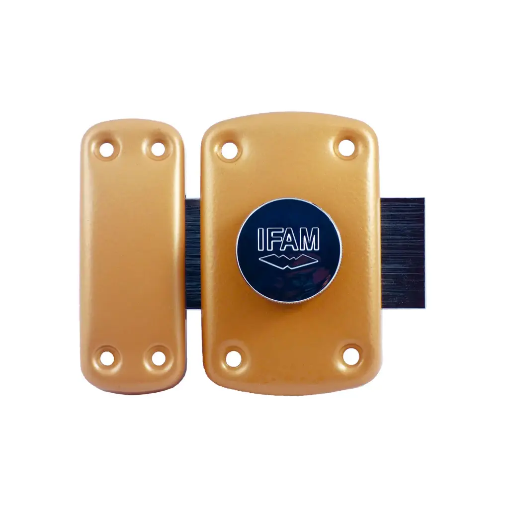 Verrou Haute Surete Bouton Cylindre 40 mm Serie B6 Blister