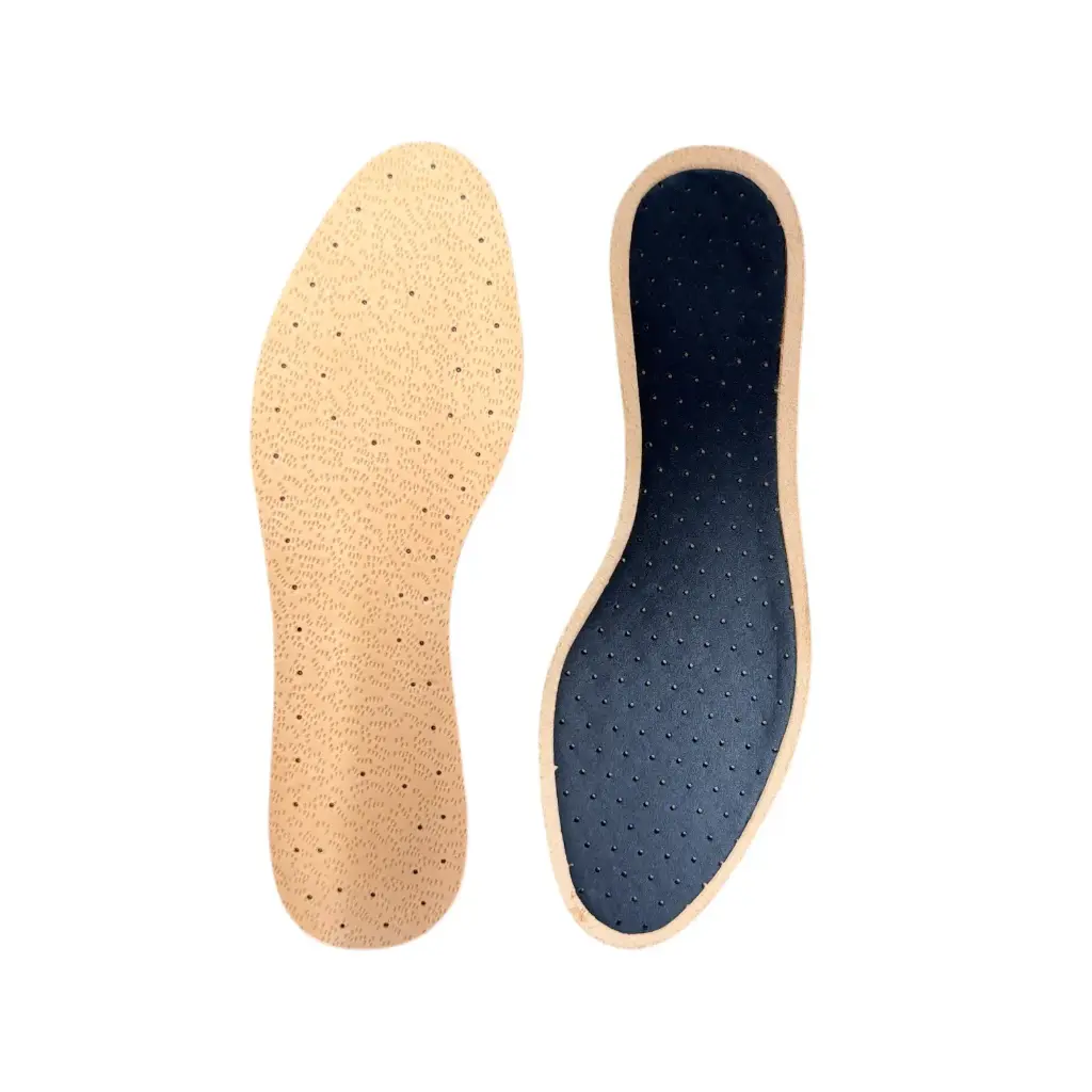 Semelles Cuir Luxe/Charbon Adulte Relax