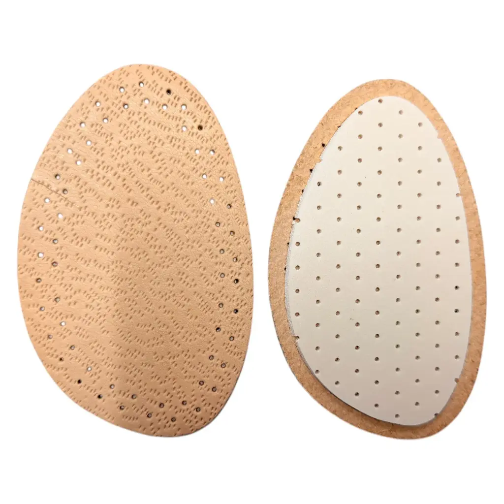 1/2 Semelles Cuir/Mousse Relax