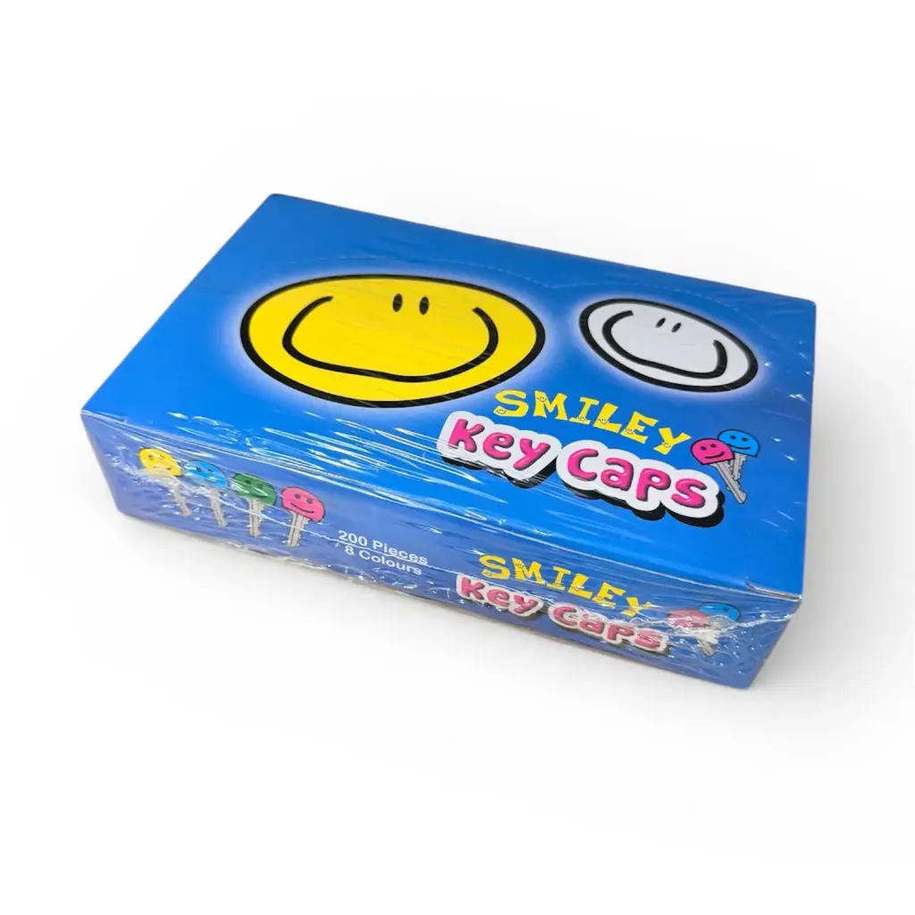 Capuchon key caps smiley Art. 555 - 1 boîte de 200 unités