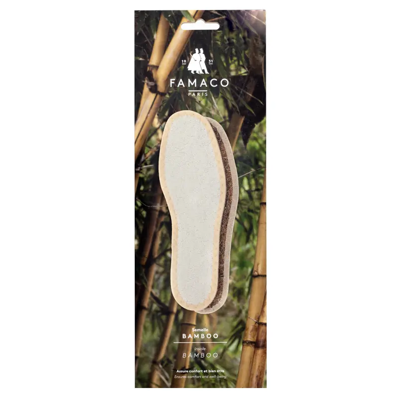 Semelles Bamboo Famaco
