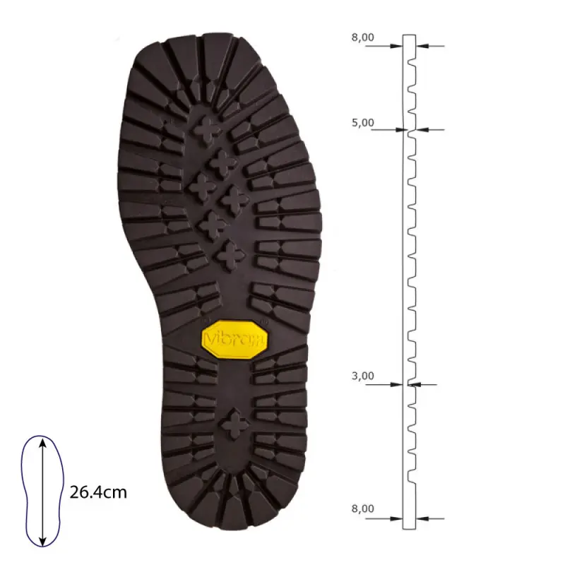 Semelles Jankuat 1220 Vibram