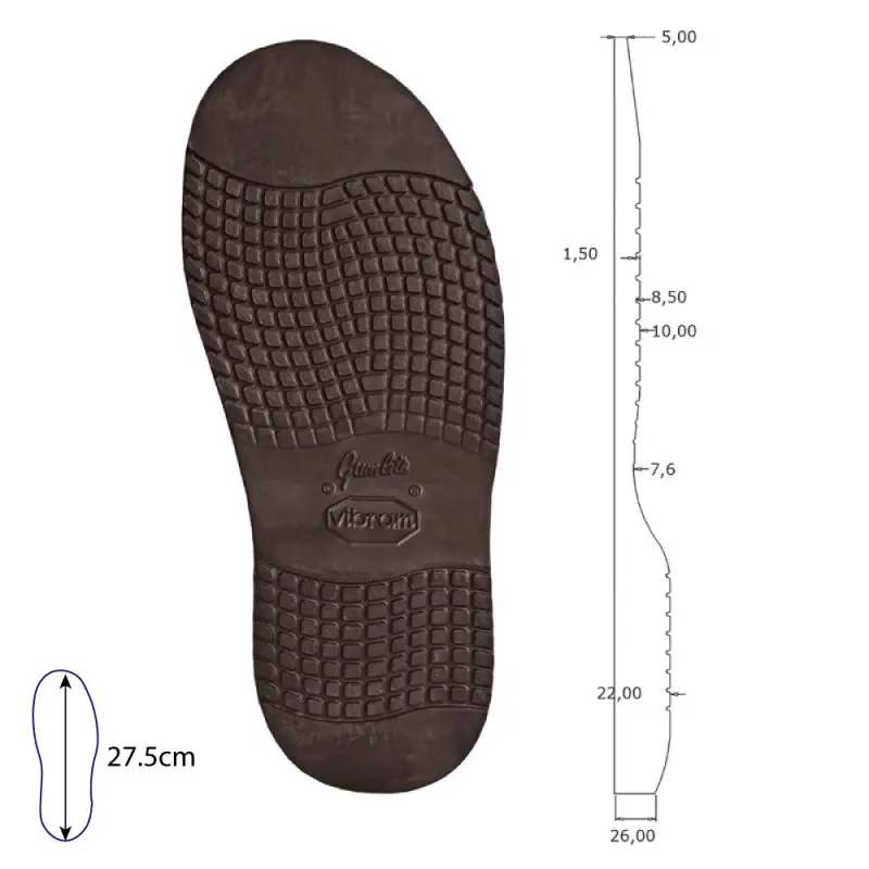 Semelles Heidelberg 2668 Vibram 