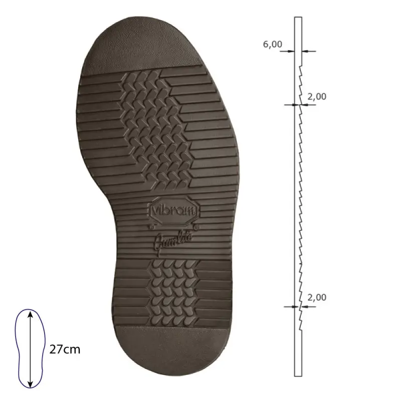 Semelles Durban 2644 Vibram
