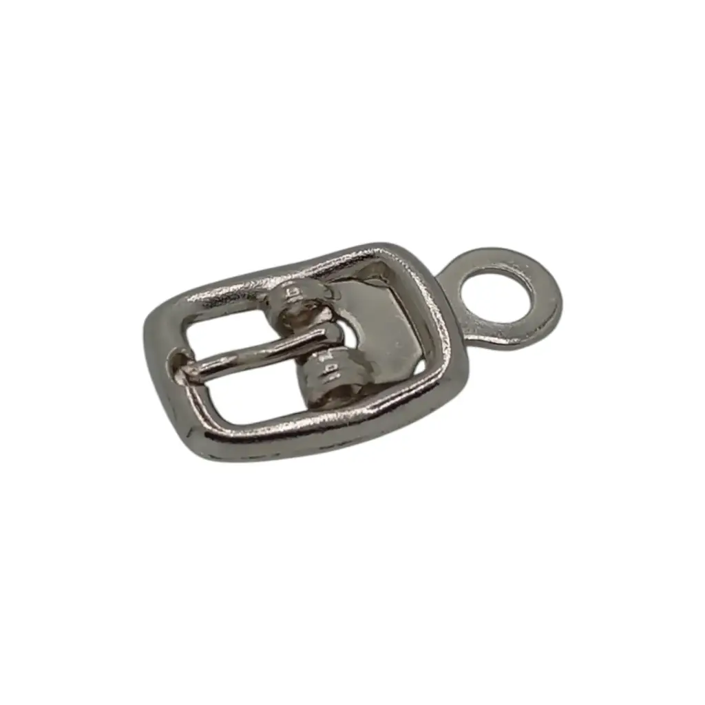 Boucle Chaussure 00120 (Classique) Nickel 08mm - Paquet de 10