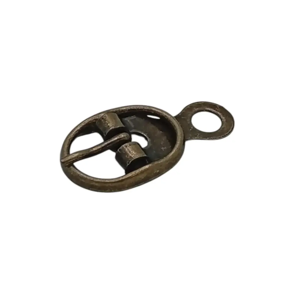 Boucle Chaussure 00117 (Ovale) Bronze 10Mm - Paquet de 10