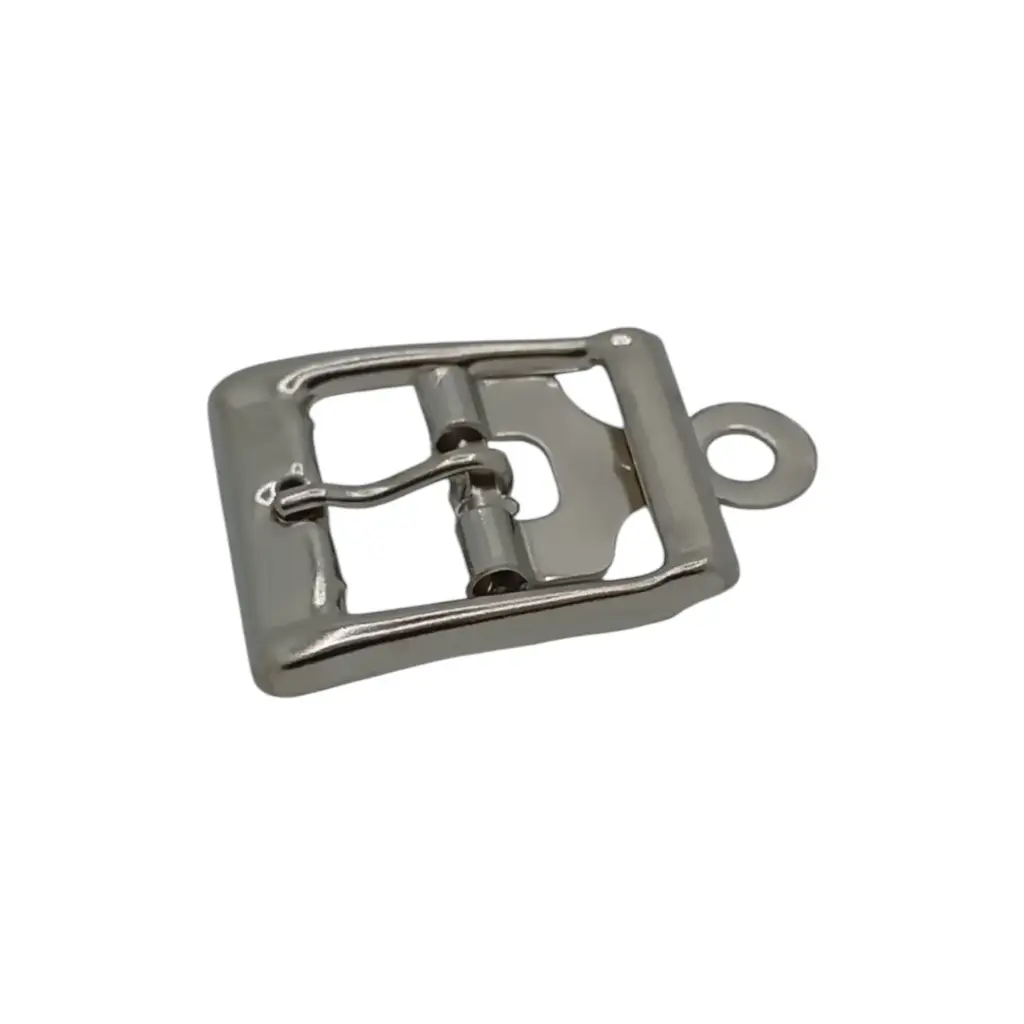 Boucle Chaussure 00125 (Carrée) Nickel 18mm - Paquet de 10