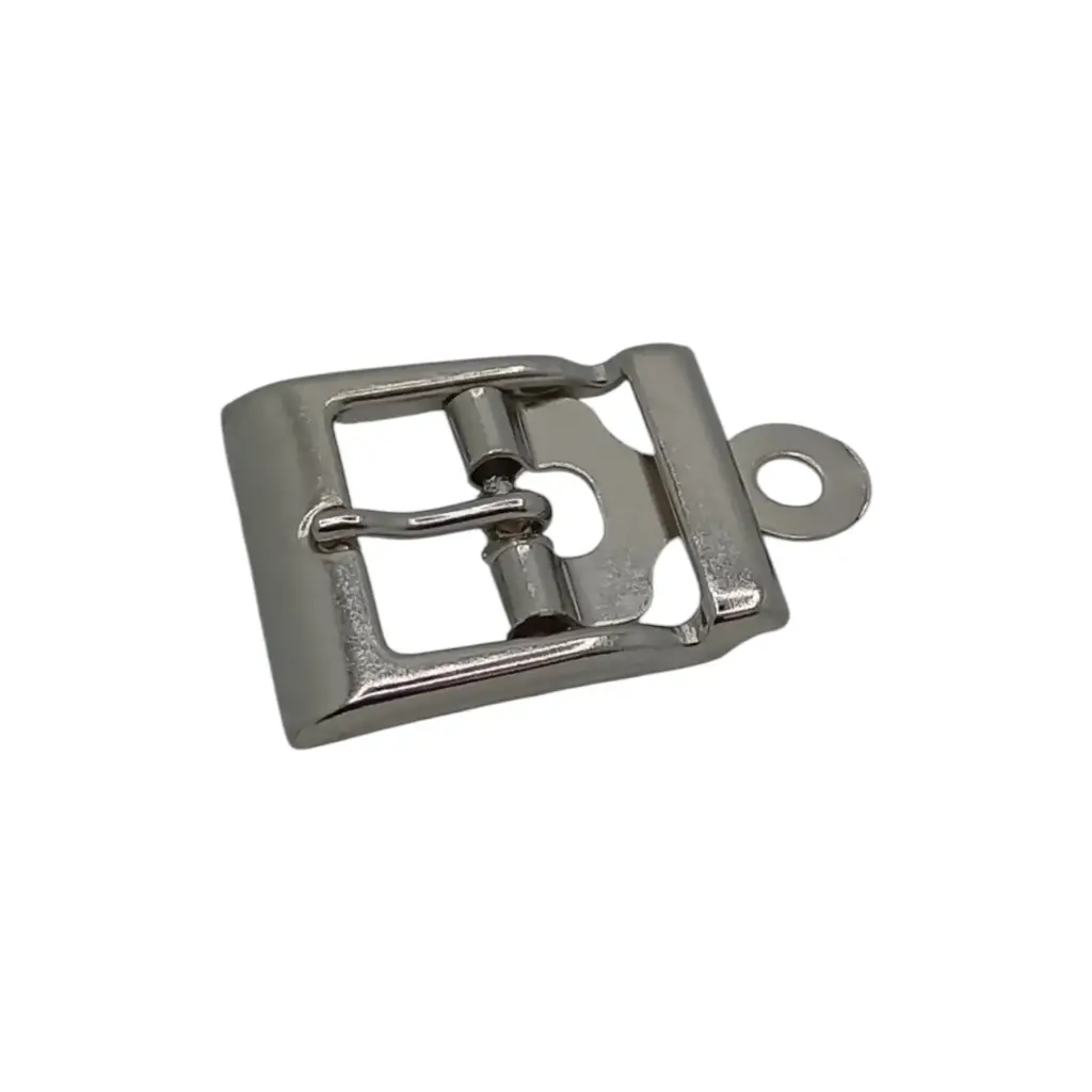 Boucle Chaussure 00125 (Carrée) Nickel 20mm - Paquet de 10