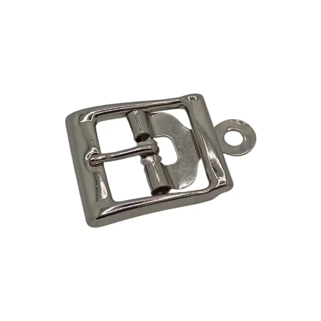 Boucle Chaussure 00125 (Carrée) Nickel 22mm - Paquet de 10