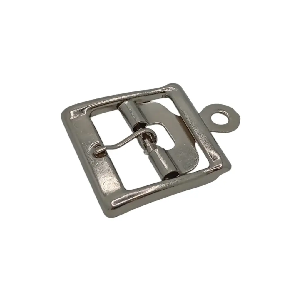Boucle Chaussure 00125 (Carrée) Nickel 25mm - Paquet de 10