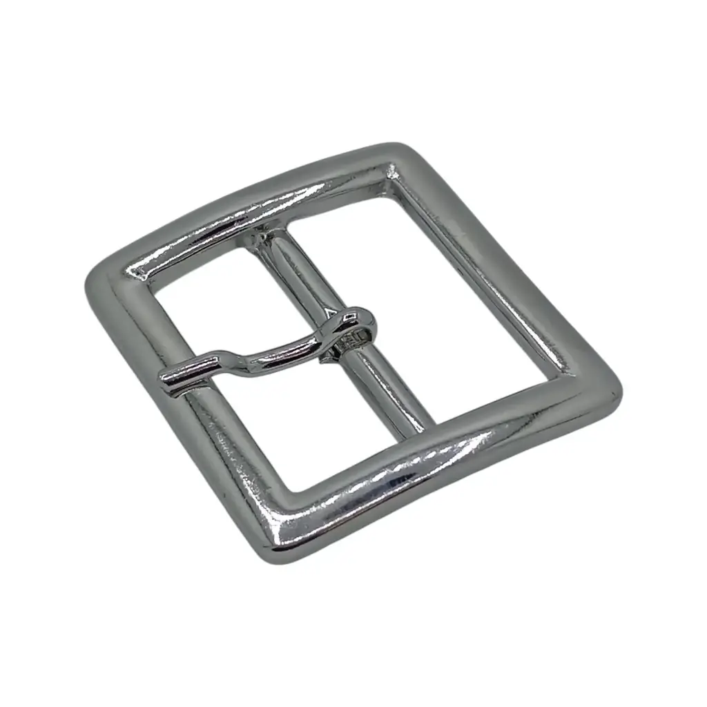 Boucle Ceinture C2343/40mm Nickel Brillant