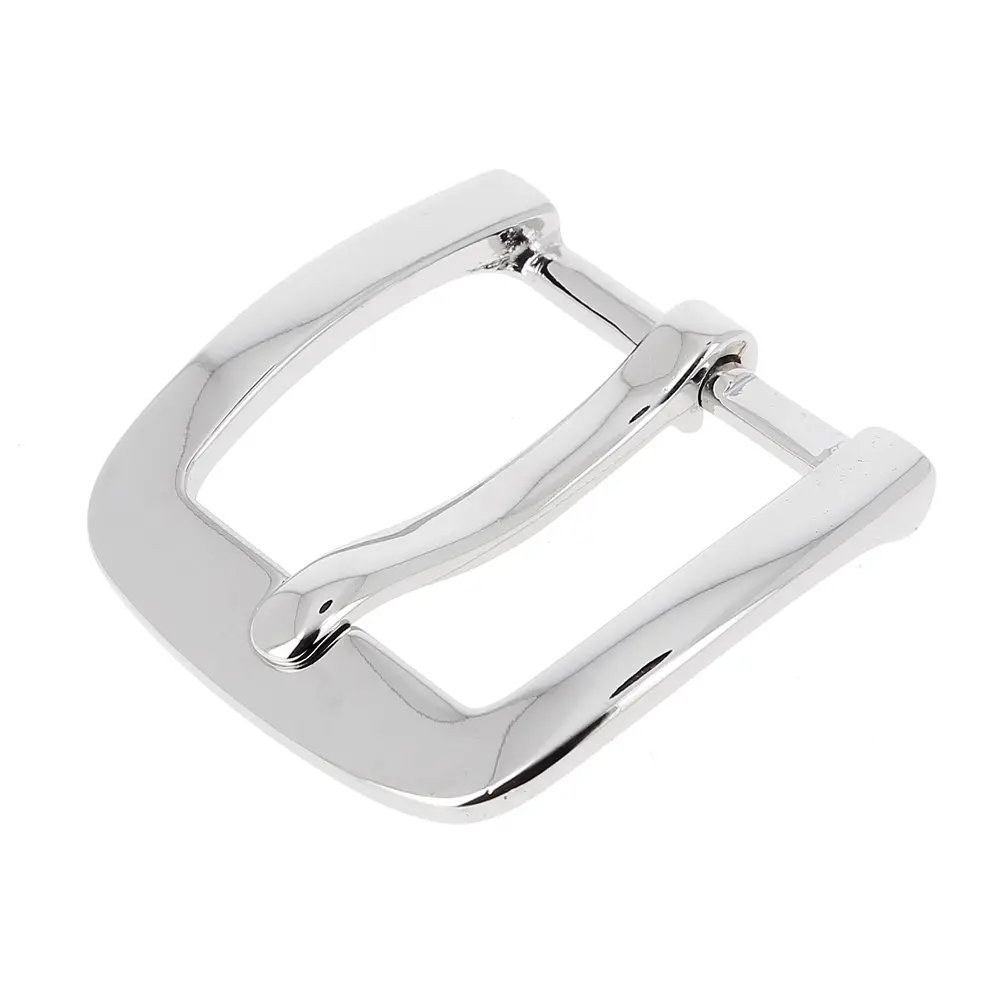Boucle Ceinture 21241/35mm Nickel Brillant