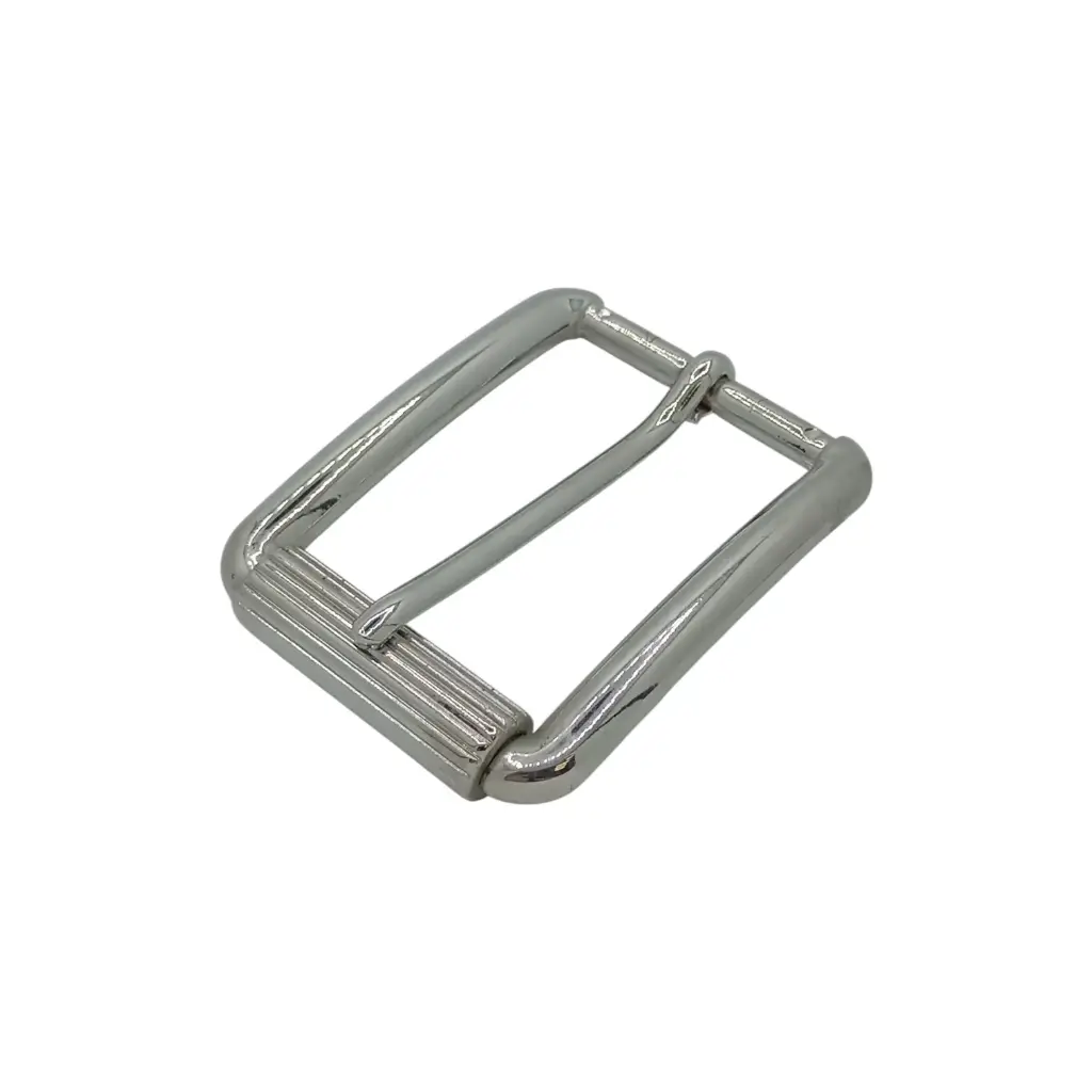 Boucle Ceinture À Rouleau 20885/40mm Nickel Brillant