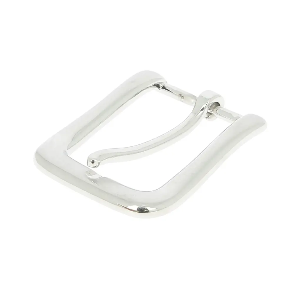 Boucle Ceinture 11403/35mm Nickel Brillant