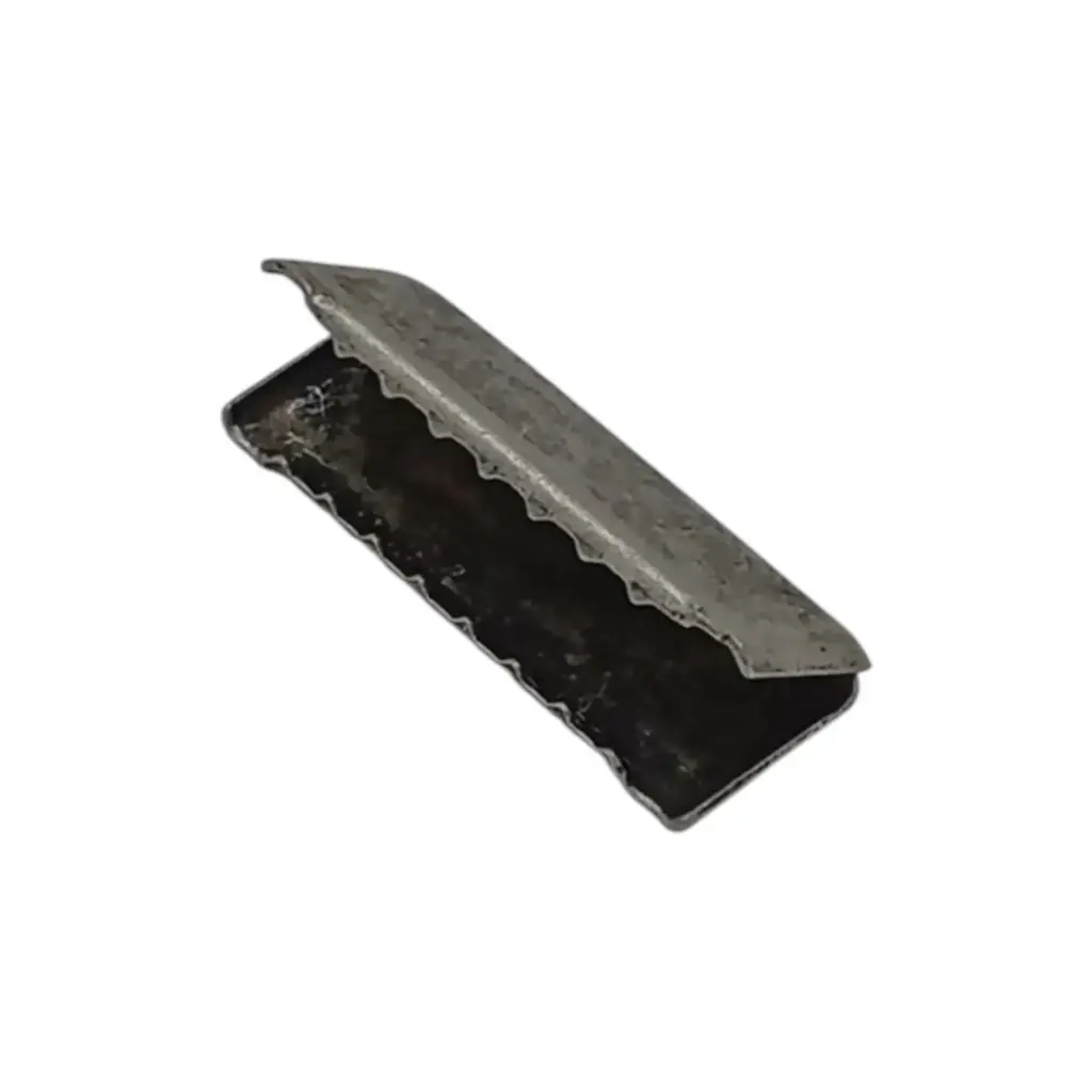 Embout Ceinture À Griffes 30mm Nickel Mat