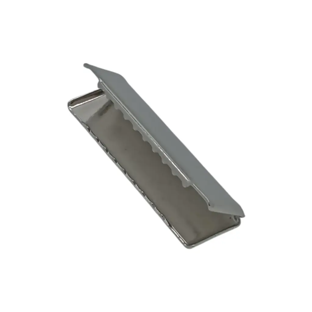 Embout Ceinture À Griffes 40mm Nickel Mat