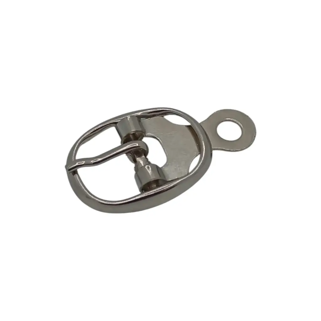 Boucle Chaussure 00117 (Ovale) Nickel 14mm - Paquet de 10