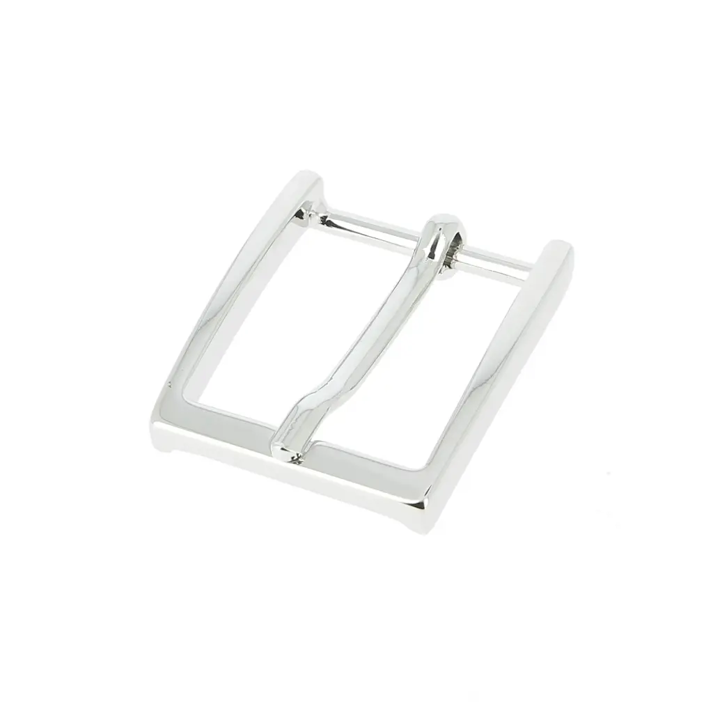 Boucle Ceinture 23125/35mm Nickel Brillant
