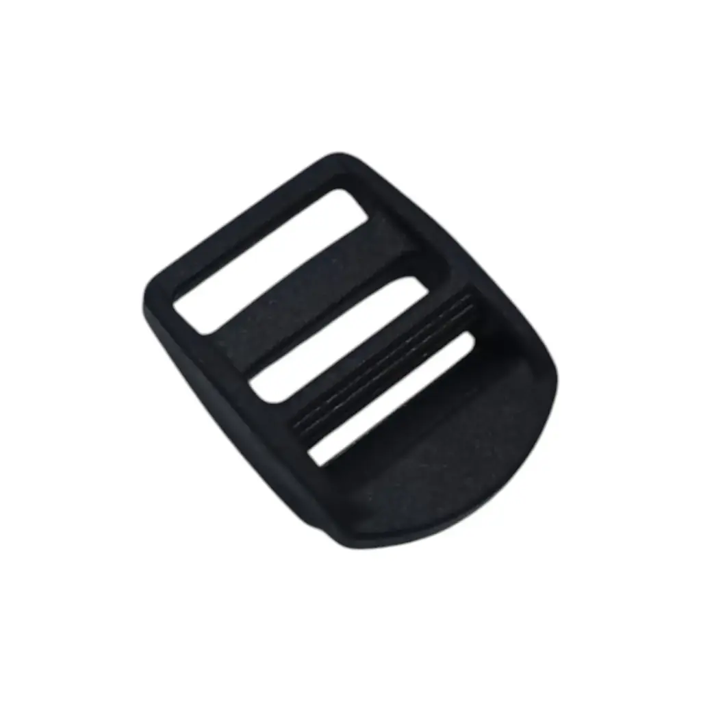 Boucle Double 15mm Plastique Noir Pièce