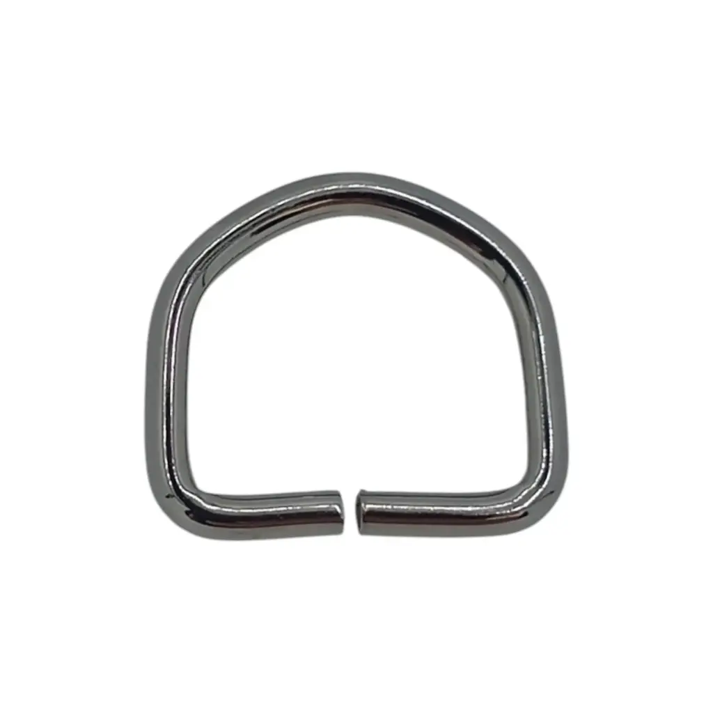 Dés Métal 15mm Nickel - Paquet de 10