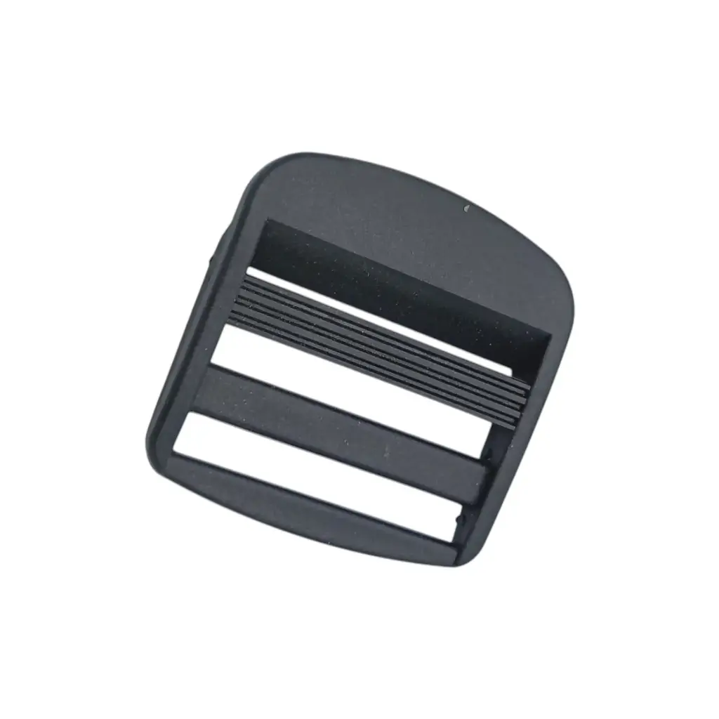 Boucle Double 40mm Plastique Noir Pièce