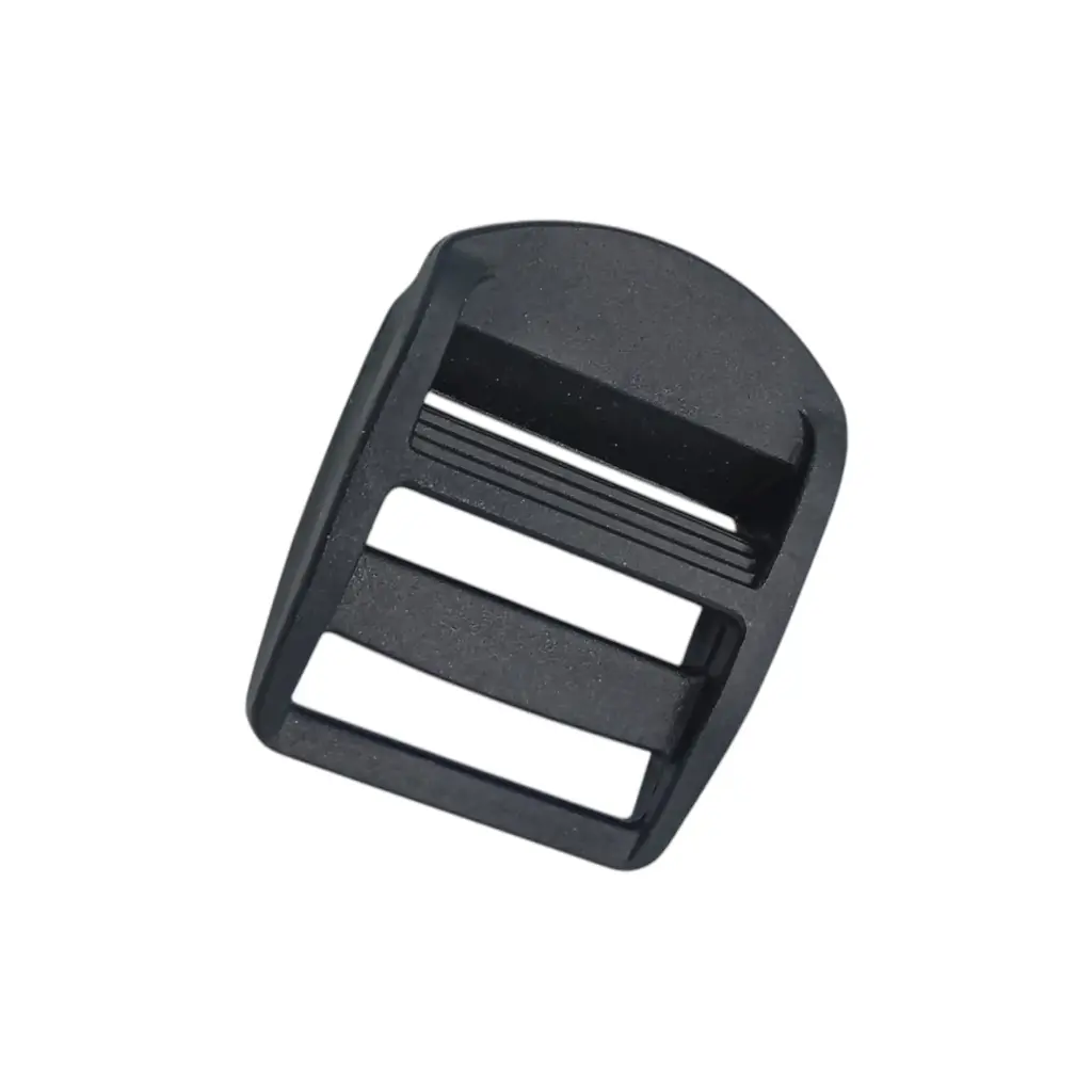 Boucle Double 30mm Plastique Noir Pièce