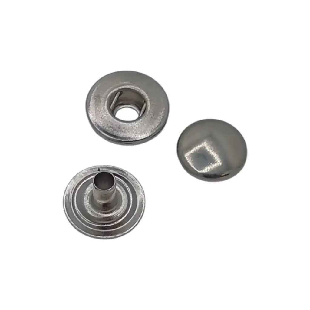 Pressions Alfa 1 Diamètre 10.5mm Acier - Paquet de 100 - Nickel