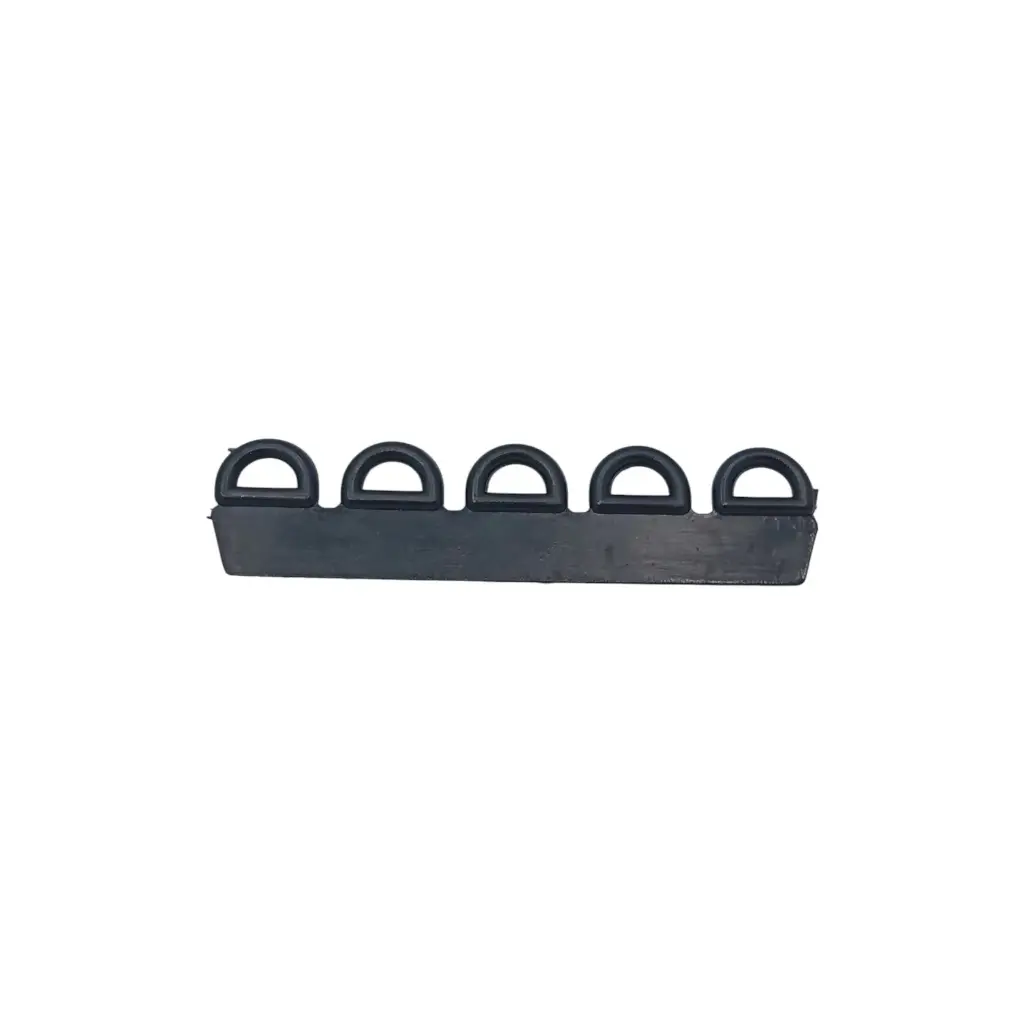Passant Plastique 5 Trous (Barrette) Noir Pièce