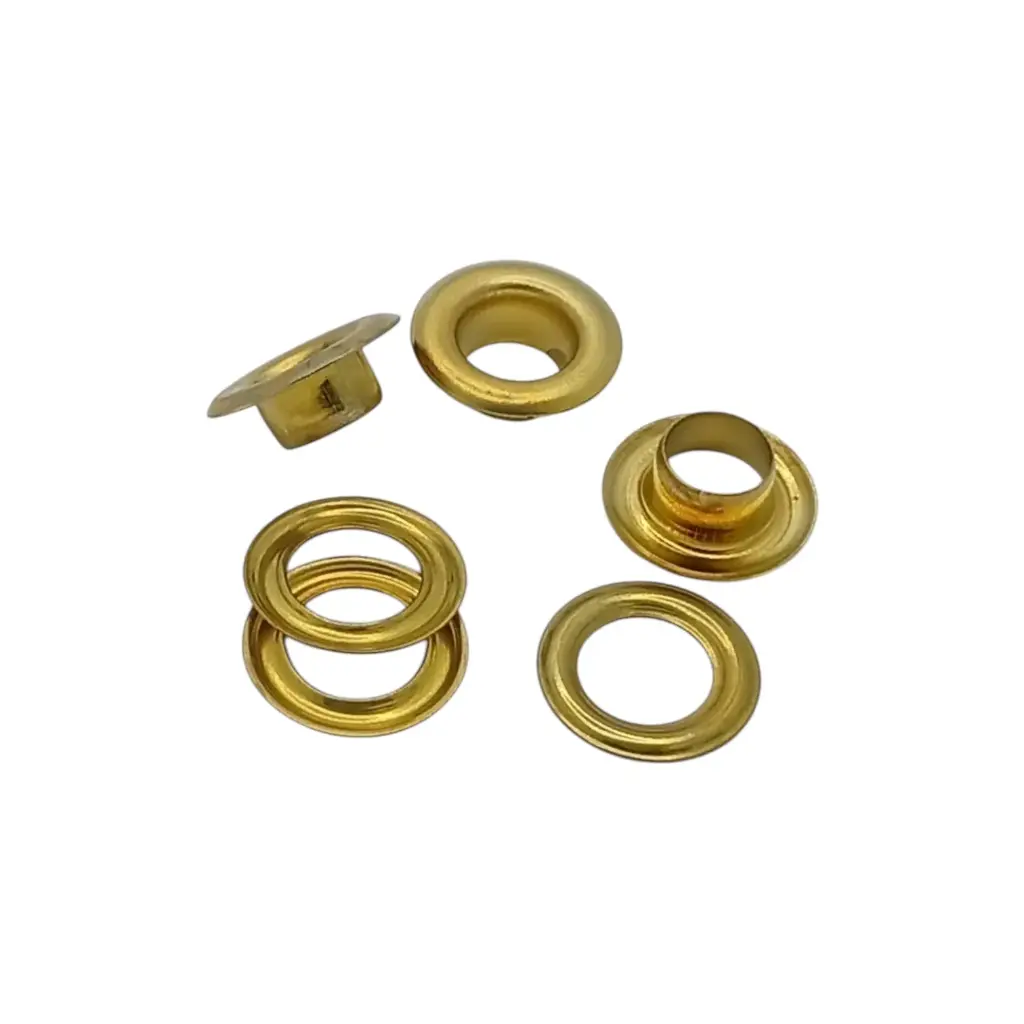 Oeillets de Bâche (Vl40) Diamètre 10mm Laiton - Paquet 25