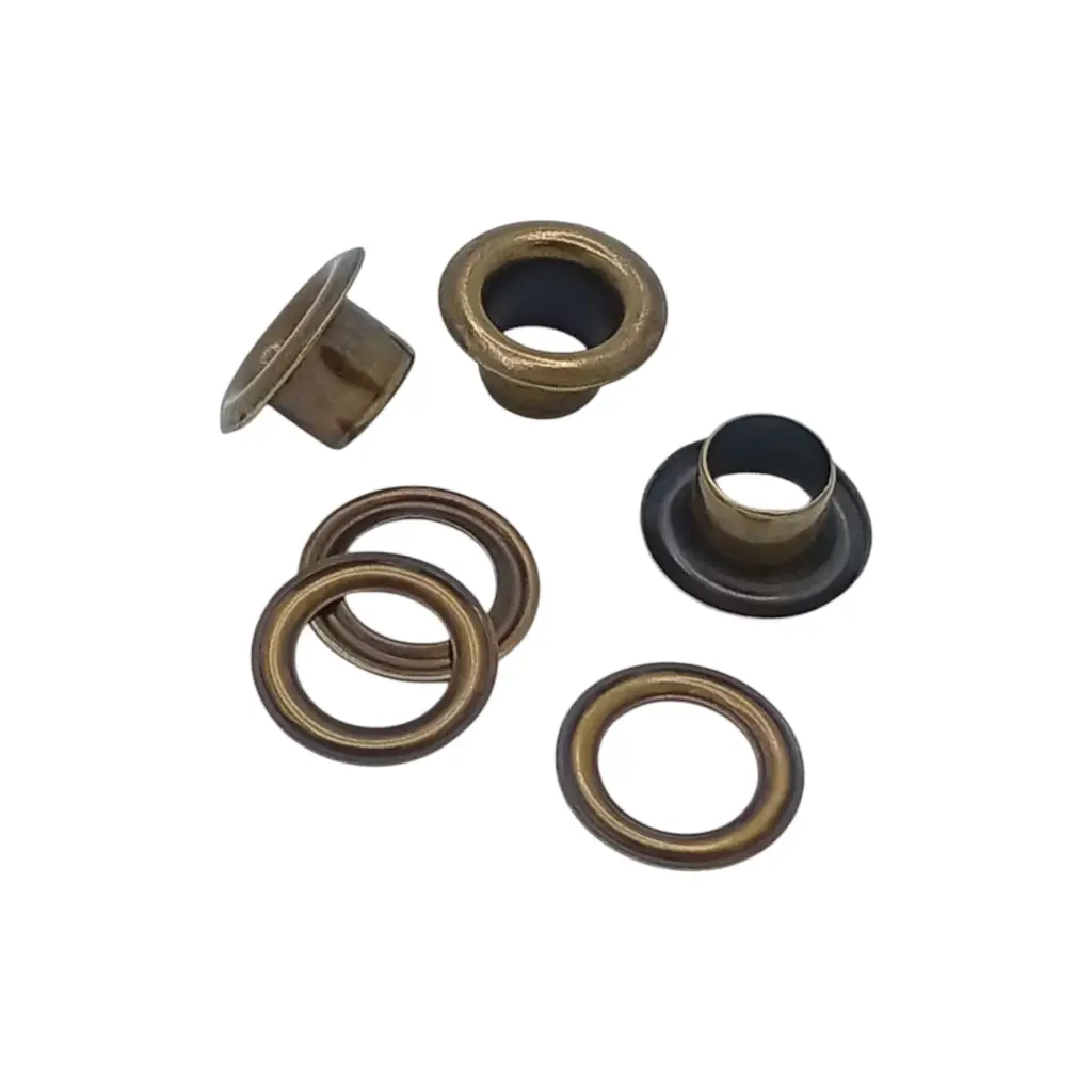 Oeillets de Bâche (Vl40) Diamètre 10mm Bronze - Paquet 25