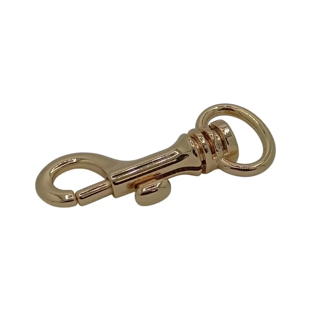 Mousqueton 05007 Laitonné (Bélière Ovale 16mm) 