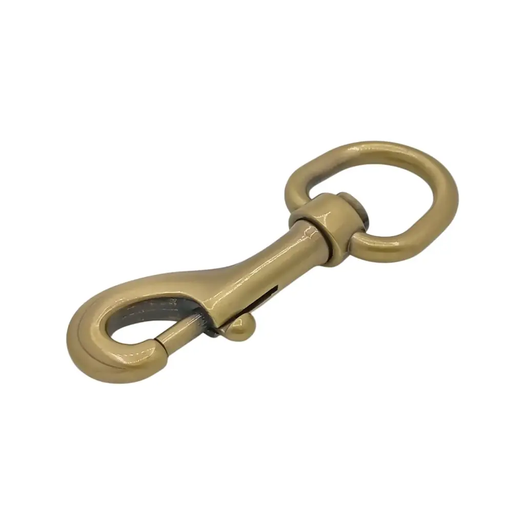 Mousqueton Sellier 110mm Réf.D651 Bronze