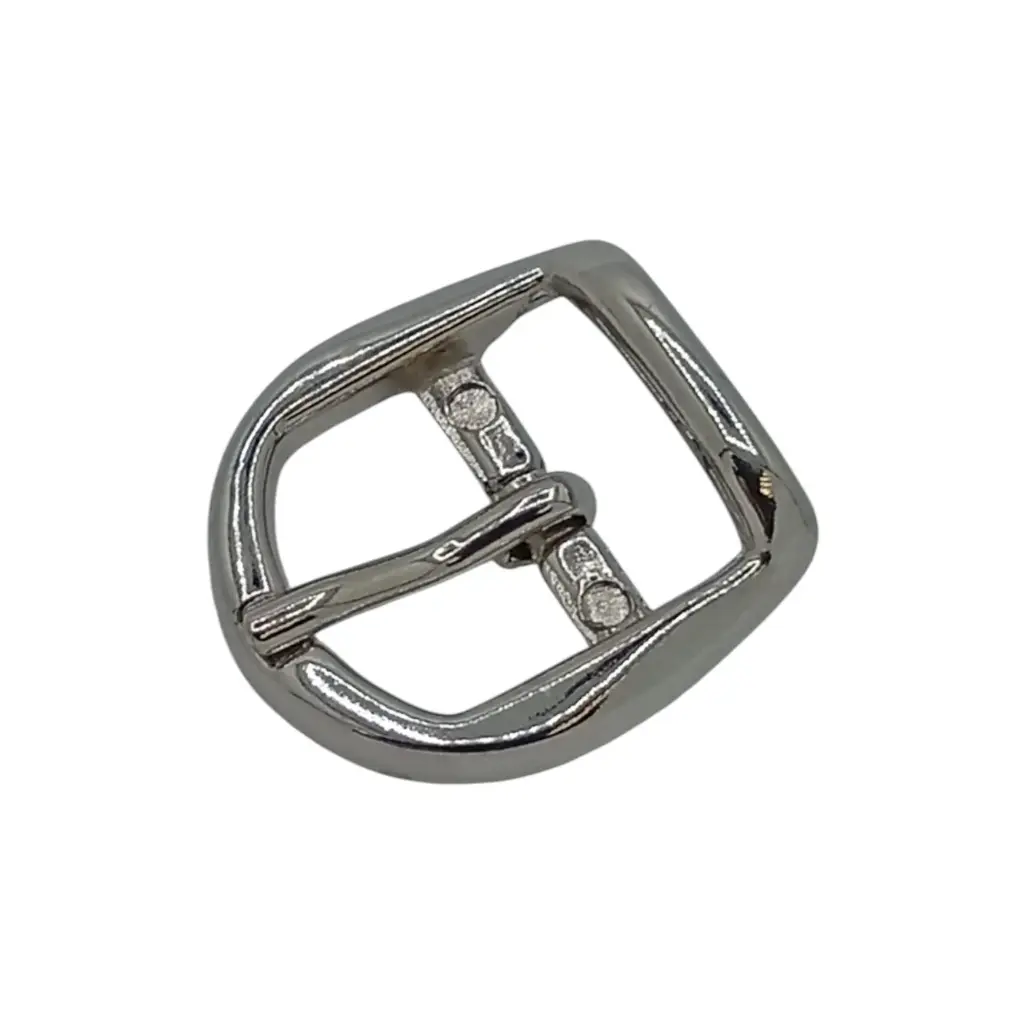Boucle Luxe (Bandoulière) Ronde 16mm Nickel Brillant