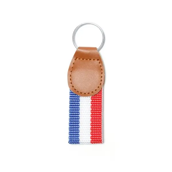 Porte Clé Bleu Blanc Rouge FFF - Lot de 50 unités