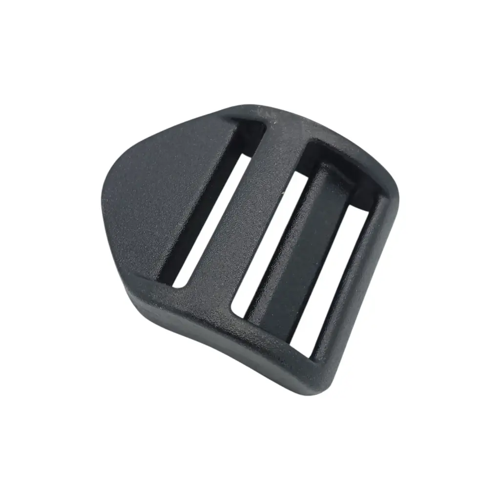 Boucle Double 50mm Plastique Noir Pièce