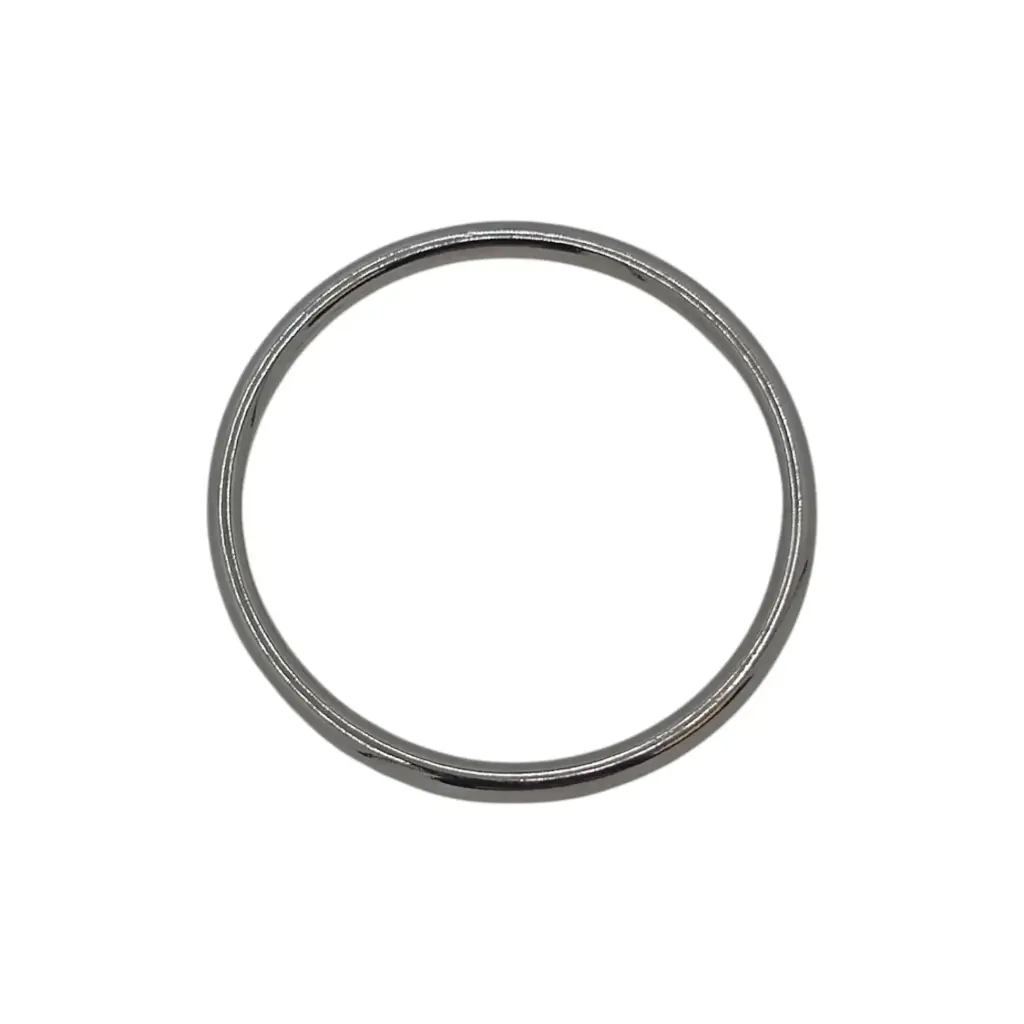 Anneaux Métal Soudés Nickel 50mm - Paquet de 10