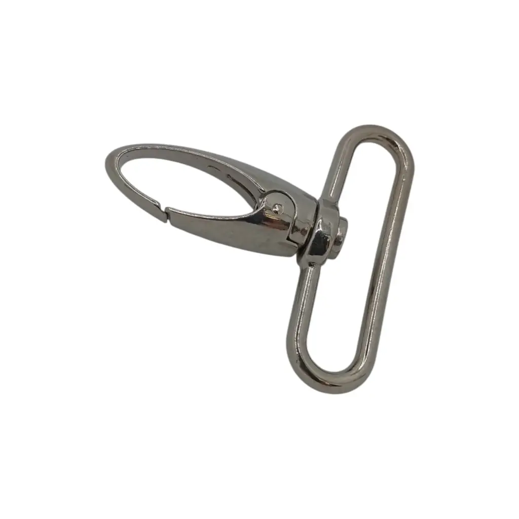 Mousqueton Extra 50mm Nickel Brillant