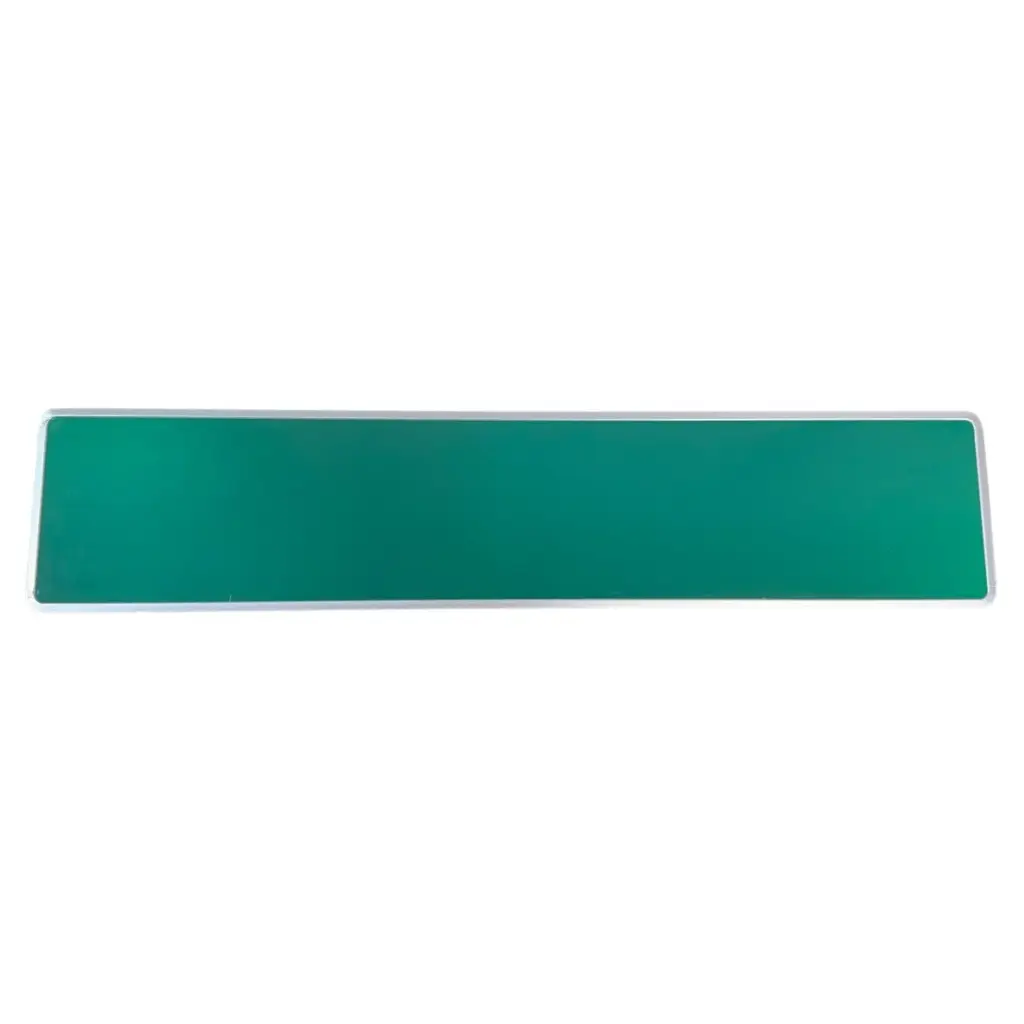 Plaque Auto Aluminium Diplomatique 520x110mm