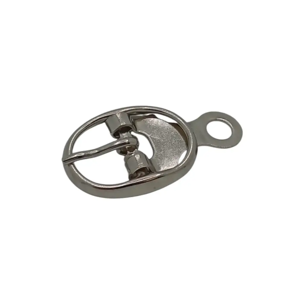 Boucle Chaussure 00117 (Ovale) Nickel 12mm - Paquet de 10