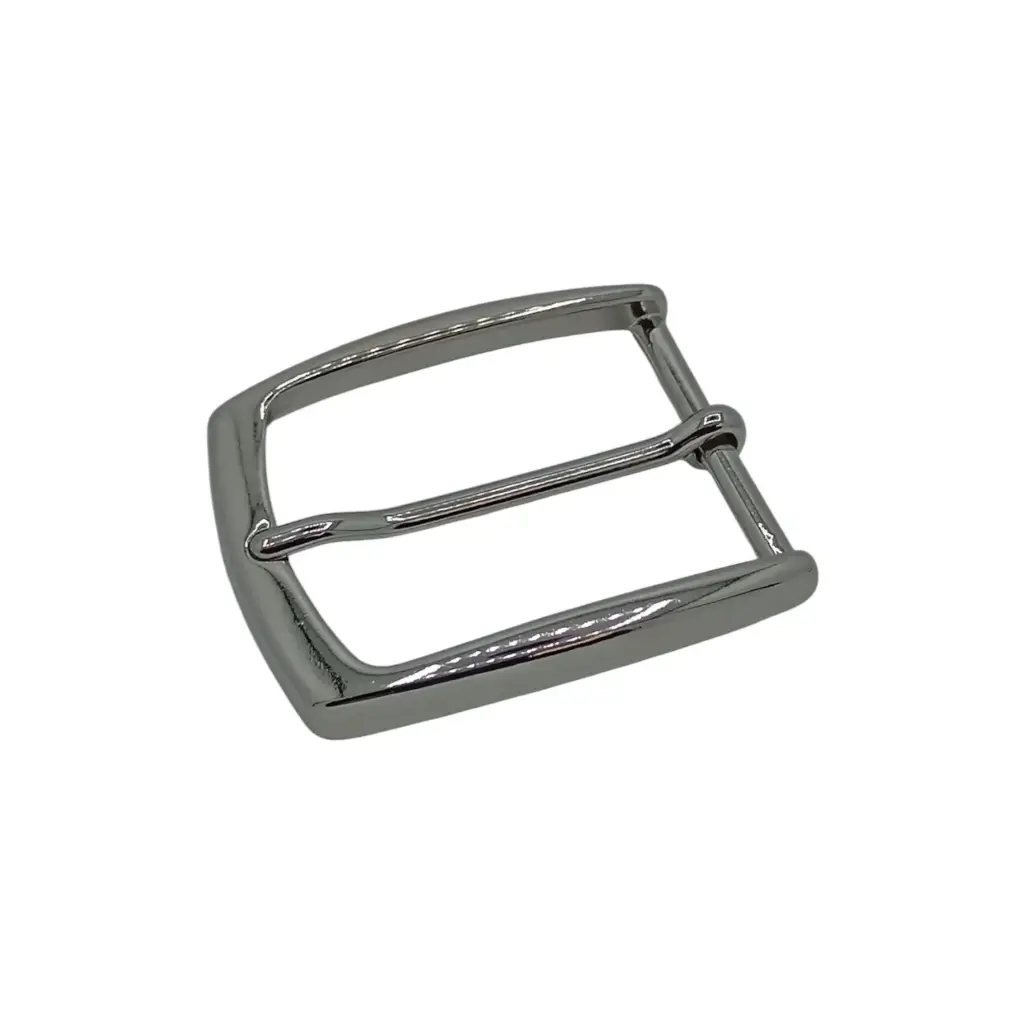 Boucle Ceinture Simple 22390 40mm Nickel Brillant