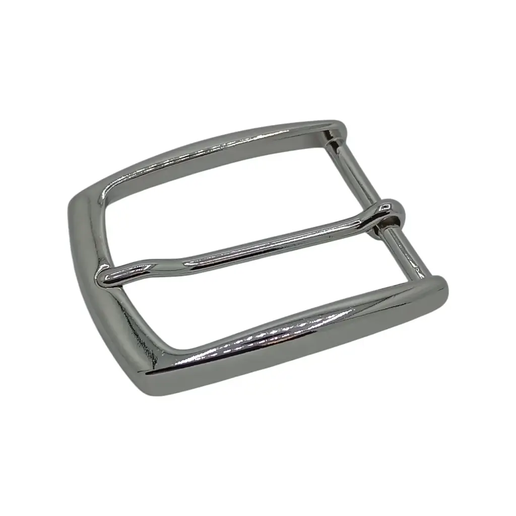 Boucle Ceinture Simple 22390/2 40mm Nickel Brillant
