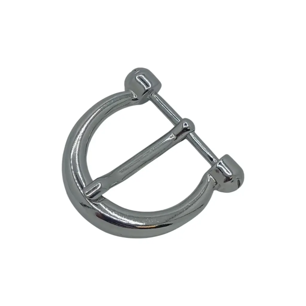 Boucle Ceinture 20892 30mm Nickel Brilant