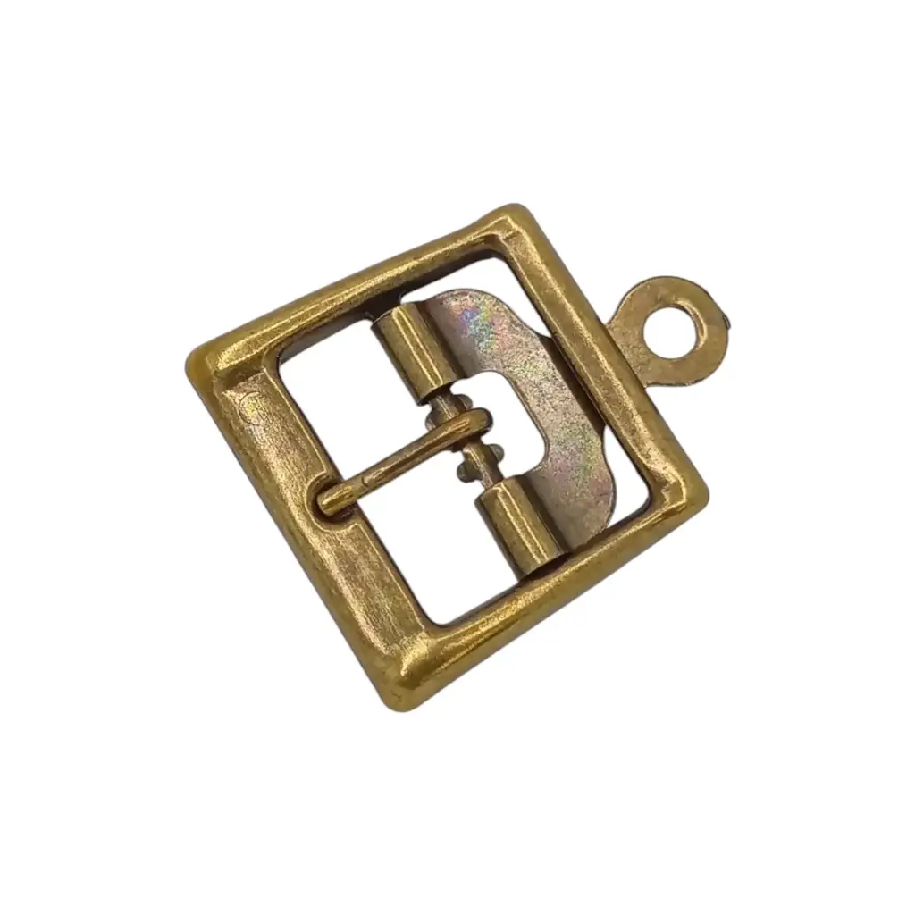 Boucle Chaussure 00125 (Carrée) Bronze 25mm - Paquet de 10