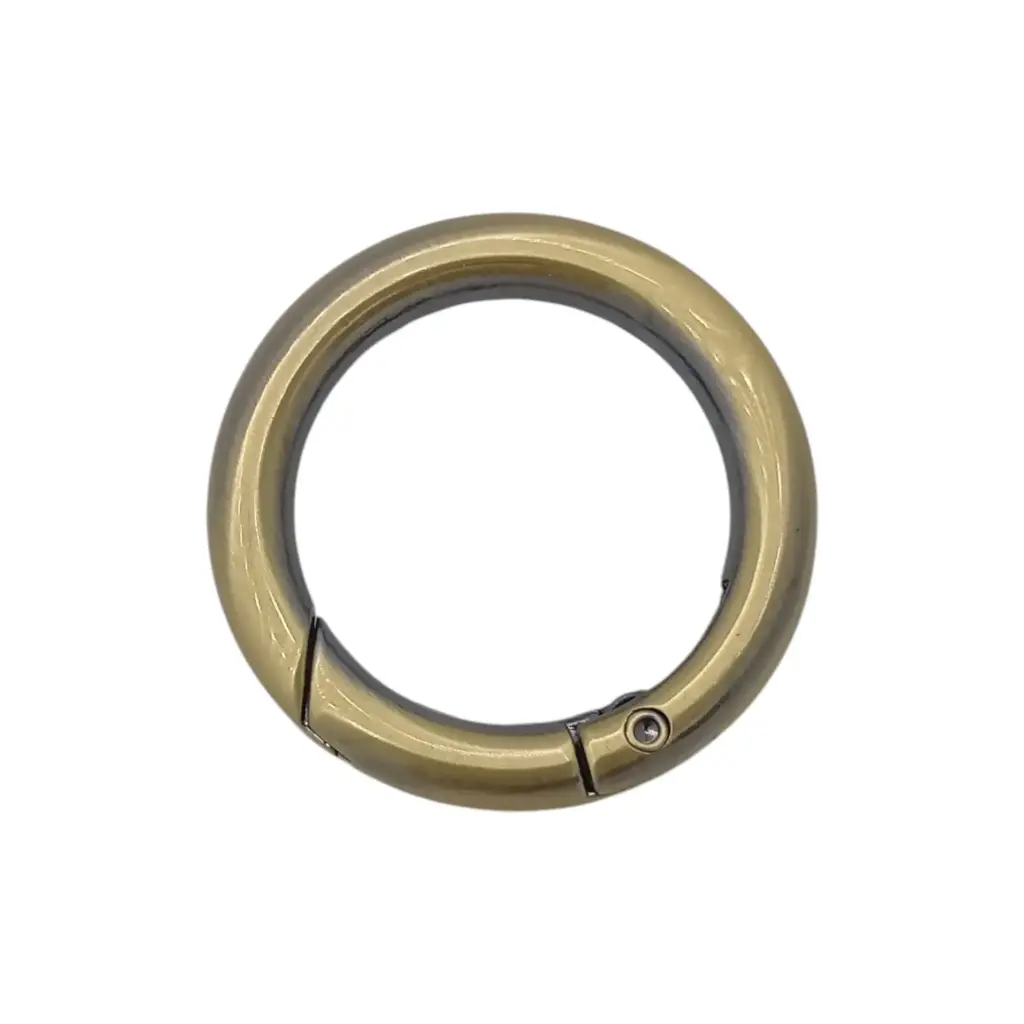 Anneau Rond Ouvrable Diamètre 30mm Bronze