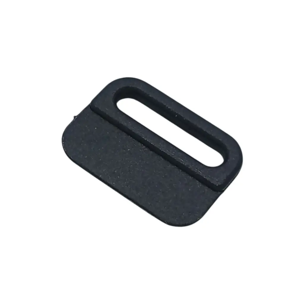 Passant Plastique Noir Arrondi 25mm Pièce