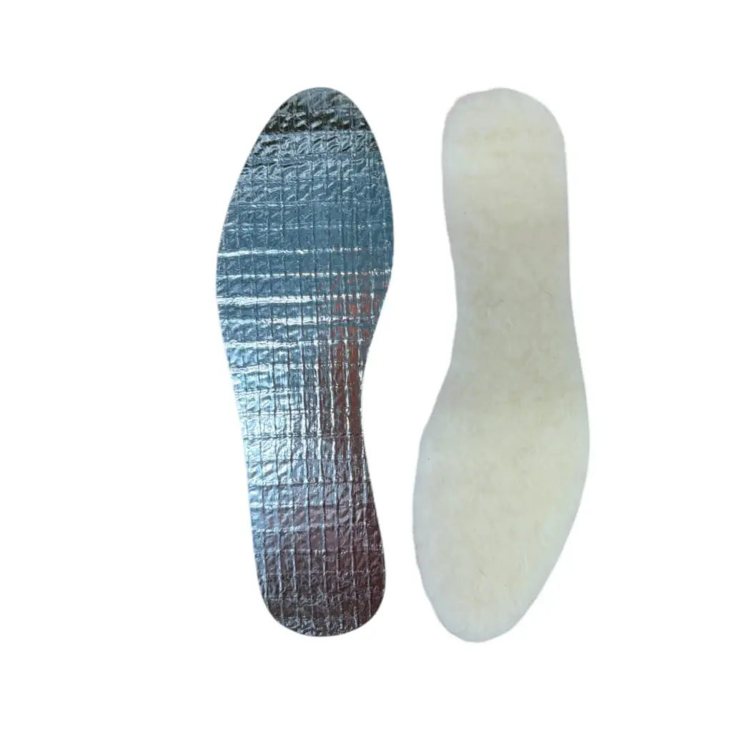 Semelles Laine/Aluminium Adulte Relax