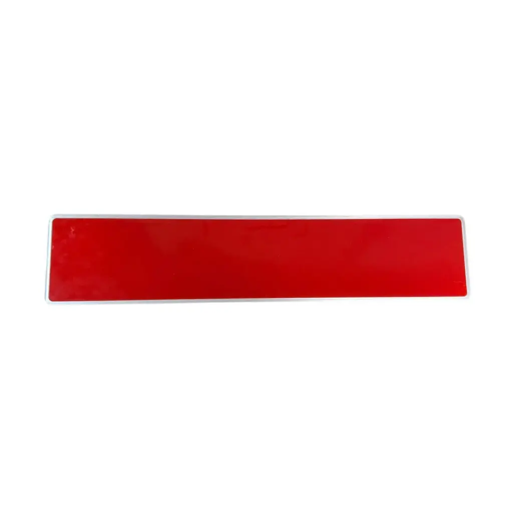 Plaque Auto Aluminium TT (Transit Temporaire) 520 x 110 mm