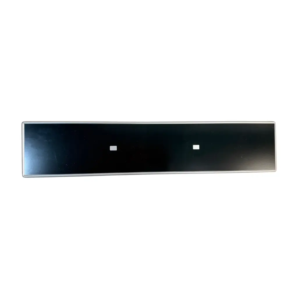 Plaque Auto Aluminium Collection Noir-alu 520 x 110 mm